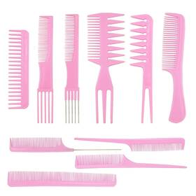 Ronchall 730637109547 10 Pcs Professional Styling Comb Set - Coarse And Fine Toothed Pick Combs For