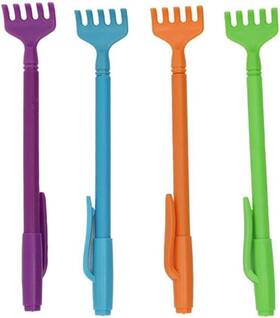 Rosojodg 716849788046 1pc Random Color Portable Extendable Telescopic Plastic Back Scratchers Hand