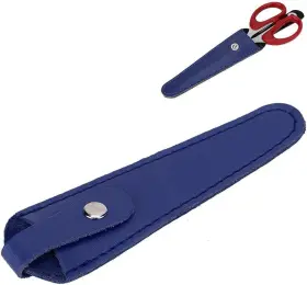 Rotekt1740 711181517873 Salon Hair Scissor Bag Scissors Safety Sheath Professional Pu Leather Scis