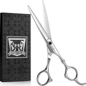 Rough Stache 670221586555 Hair Scissors -very Sharp- Home Cutting Professional Razor Edge