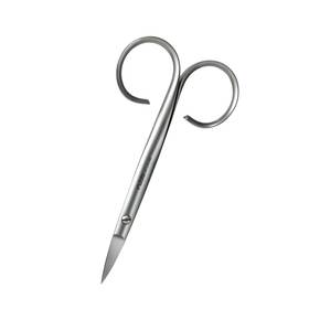 Rubis 1f007 Sauro Stainless Steel Nail Scissors For Precise Toenails Made I