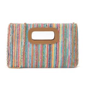 Rueesh 2508007 Soft Pu Leather Clutch Purse For Women Top Handle Evening Handbags Elegant S