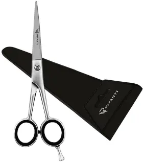 Ruvanti 669002530078 Tijeras Para Cortar Estilizar Cabello Profesionales Barber A Acero Alta Calidad