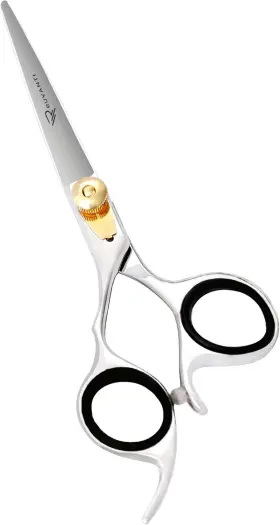 Ruvanti 726084649187 Left Handed Hair Cutting Scissors 6.5 Inch - Professional Shears Sharp