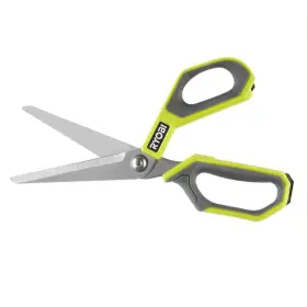 Rhcs02 Ryobi Offset Scissor Durable Metal Core Straight Heavy Duty Blades Comfort Grip