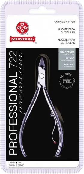 Xa300722pr S/a Prem Stainless Steel Cuticle Pliers Silver