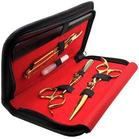 Saaqaans Mss-03 Professional Haircut Scissors Set - Package Includes Barber Scis