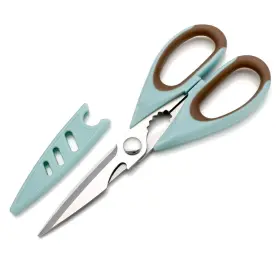 Sairps-1 Sairps 744591944410 Left Handed Scissors - Multifunctional Heavy Duty For Meat And Poultry Safe F