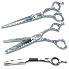 Saki Shears 850042627372 6 Inch Set Includes Hair Cutting Scissors Thinning And Razor