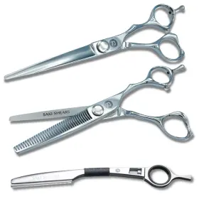 Saki Shears 850042627372 6 Inch Set Includes Hair Cutting Scissors Thinning And Razor Saki Shears 850042627372 6 Inch Set Includes Hair Cutting Scissors Thinning And Razor