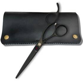 Saki Shears Chisai7 Scissors For Haircutting Professionals Matte Black Finish Long Lasting Sha
