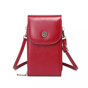 A-sjb-h-01 Satoshi Vegan Leather Small Crossbody Bags For Women Rfid-blocking Phone