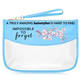 Qzgusbag00774 Sazuwu C No1 Bu Funny Hairdresser Birthday Makeup Cosmetic Organizer Bag Hairstylist T