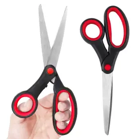 Yhxx-lhsx2-daddy001 Scaiktig Left Handed Scissors For Kids Student 8 Inch Lefty Bluk Adults