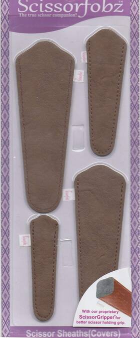 Scissorfobz Ss-99-fb Scissors By With Scissorgripper -value Pack-4 Sizes- Designer Sci