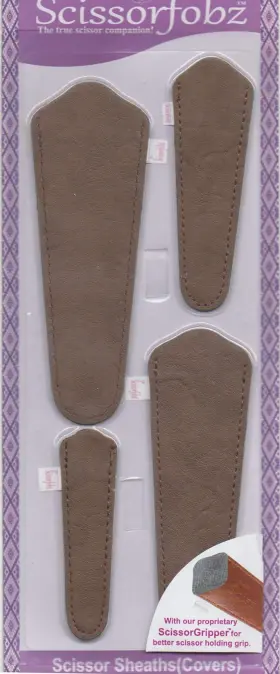 Ss-99-fb Scissorfobz Scissors By With Scissorgripper -value Pack-4 Sizes- Designer Sci