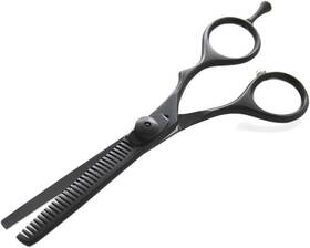 Scissors Ltd 705353487750 Offset Hair Thinning Barber Shears Black Hairdressing T