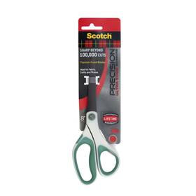 Scotch 7010311356 Precision Ultra Edge 8 Inch Scissors 1458tu-mix Blue Green Andlavender