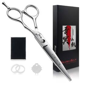 Seimeiken Sek011sl-60 Hair Cutting Scissors Professional - 6 Inch Japanese 440c Stainless Steel
