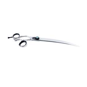 Sensei Solc7 New Shears Open 7 Inch Left Handed Curved Blade Neutral Grip Leaf Spring Shear