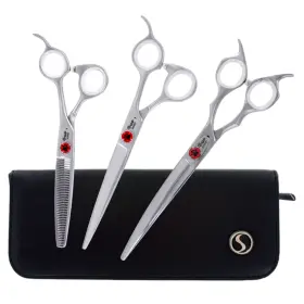 Sp7gs Sensei New Shears Pup 7 Inch Grooming Trio Set