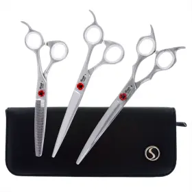 Sp8gs Sensei New Shears Pup 8 Inch Grooming Trio Set