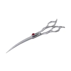 Spc80 Sensei New Shears Pup 8 Inch Reversible Curved Grooming Leaf Spring Tension Shear