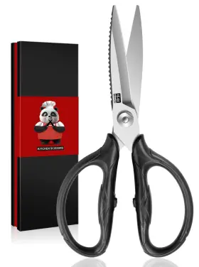 5cr15mov Shan Zu 8.4 Inch Heavy Duty Kitchen Scissors - Professional Japanese Sta