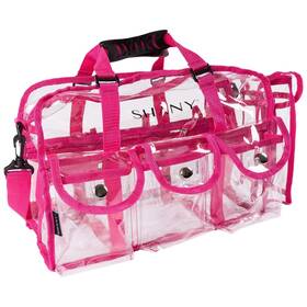 Shany 700645941880 Clear Pvc Makeup Bag - Large Professional Artist Rectangular Tot