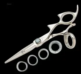 Rdsswsl70 Shark Fin Branded New Sharkfin 7 Inch Right Hand Double Swivel Stainless Scissor Shears