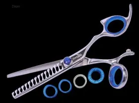 Rprswsl15 Shark Fin Branded New Sharkfin 15 Tooth Right Hand Professional Swivel Stainless Scissor Shears