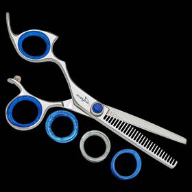 Shark Fin Lppbtsl28 Sharkfin Shears Professional Plus Left Non-swivel Stainless 28 Tooth Thinner