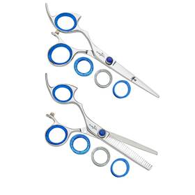 Shark Fin Lppbtsl70/28 Sharkfin Professional Plus Left Nonswivel Stainless 7.0 Inch Shear And 28t Thinner Set