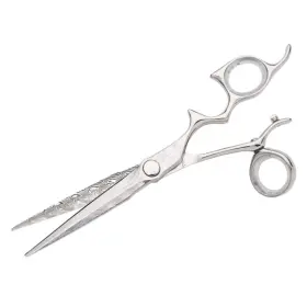 Rdadfsw70 Shark Fin Sharkfin Shears Damascus Steel Right Handed Super Swivel 7.0 Inch Scissors