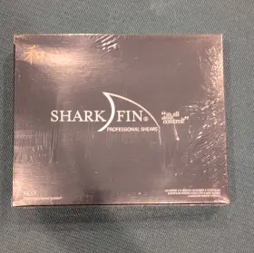 Rgksiswsl90 Shark Fin Professional Shears Set Swivel Convex Edge 9 In 440-a Japanese Steel