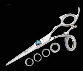 Shark Fin Rmoswsl55 Sharkfin Shears Monarch Right Handed Swivel Stainless 5.5 Inch Scissors