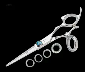 Rmoswsl55 Shark Fin Sharkfin Shears Monarch Right Handed Swivel Stainless 5.5 Inch Scissors