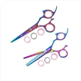 Rppbtrb70 Shark Fin Rppbtrb70/15 Sharkfin Professional Plus Right Nonswivel Rainbow 7 Inch Shear And 15t Texturizer Set