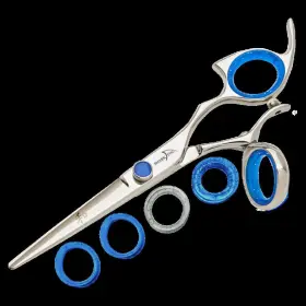 Rppswsl55 Shark Fin Rppswsl55/40 Sharkfin Professional Plus Right Swivel Stainless 5.5 Inch Shear And 40t Blender Set
