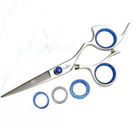 Shark Fin Rprbtsl55 Sharkfin Shears Professional Right Hand Non-swivel Stainless 5.5 Inch Scissors
