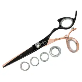 Bk62 Shark Fin Rprswrg/bk62 Sharkfin Shears Professional Right Handed Swivel Rose Gold/black 6.25 Inch Scissors Bk62 Shark Fin Rprswrg/bk62 Sharkfin Shears Professional Right Handed Swivel Rose Gold/black 6.25 Inch Scissors