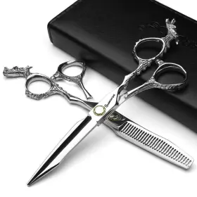 Sharonds 077063304888 6/7 Inch Professional Hair Cutting Scissors Set Thinn Sharonds 077063304888 6/7 Inch Professional Hair Cutting Scissors Set Thinn