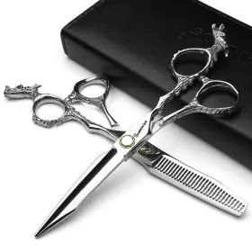 6cdwl Sharonds 6/7/8/9 Inch Professional Hair Cutting Thinning Scissors Barber Shears Hairdr