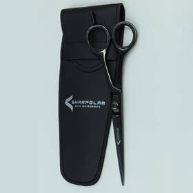 Sharpglam Sg-hc70bl Professional Hair Cutting Scissors 7 Inch Japanese 440c Black Titanium