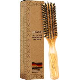 Shash 853649008513 100% First Cut Boar Bristle Hair Brush Suitable For Thin To Normal Hai