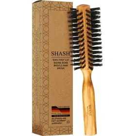 Shash 853649008957 Boar Bristle Round Brush - Made In Germany Volumize And Revitalize Yo