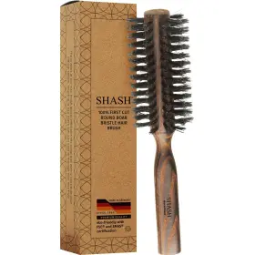 Shash 853649008964 Smooth 100% Boar Bristle Body Brush - Made In Germany Gently Exfoliat