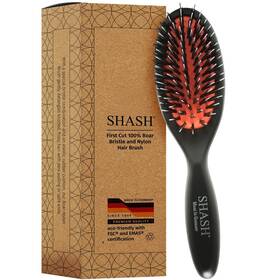 Shash 853649008995 Since 1869 Hand Made In Germany - Nylon Boar Bristle Brush Suitable For