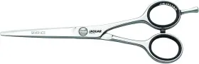 Shears 4030363100365 White Line Silver Ice 5.5 Inch Professional Ergonomic Steel Hair Cuttin