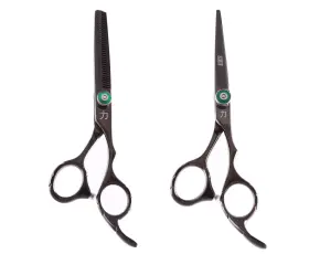 Shearsdirect 637801376401 Cutting Shear And Tooth Thinner Black 14 Ounce